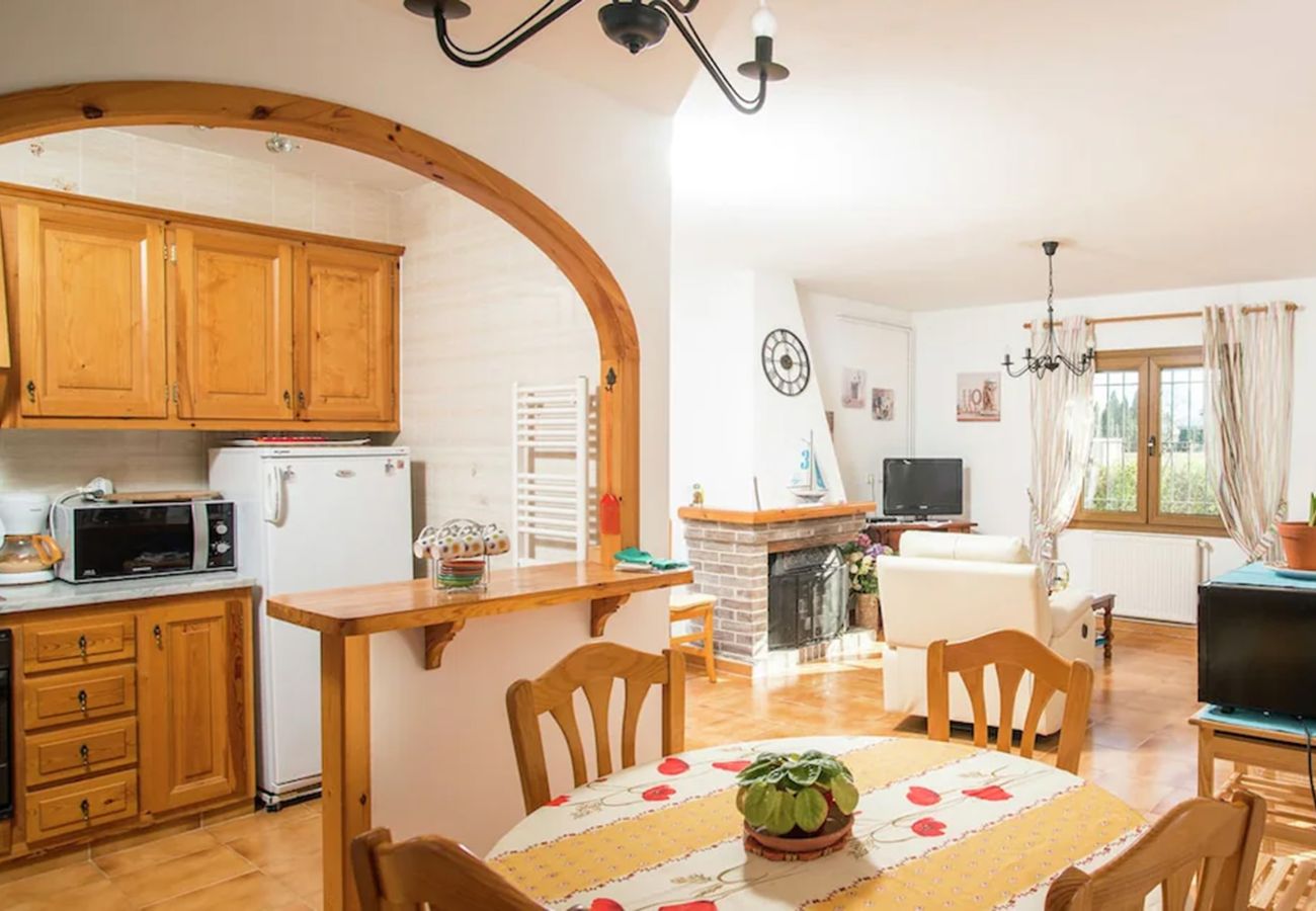 Ferienhaus in Sant Pere Pescador - Familienfreundliches Ferienhaus in Strandnähe in Sant Pere Pescador