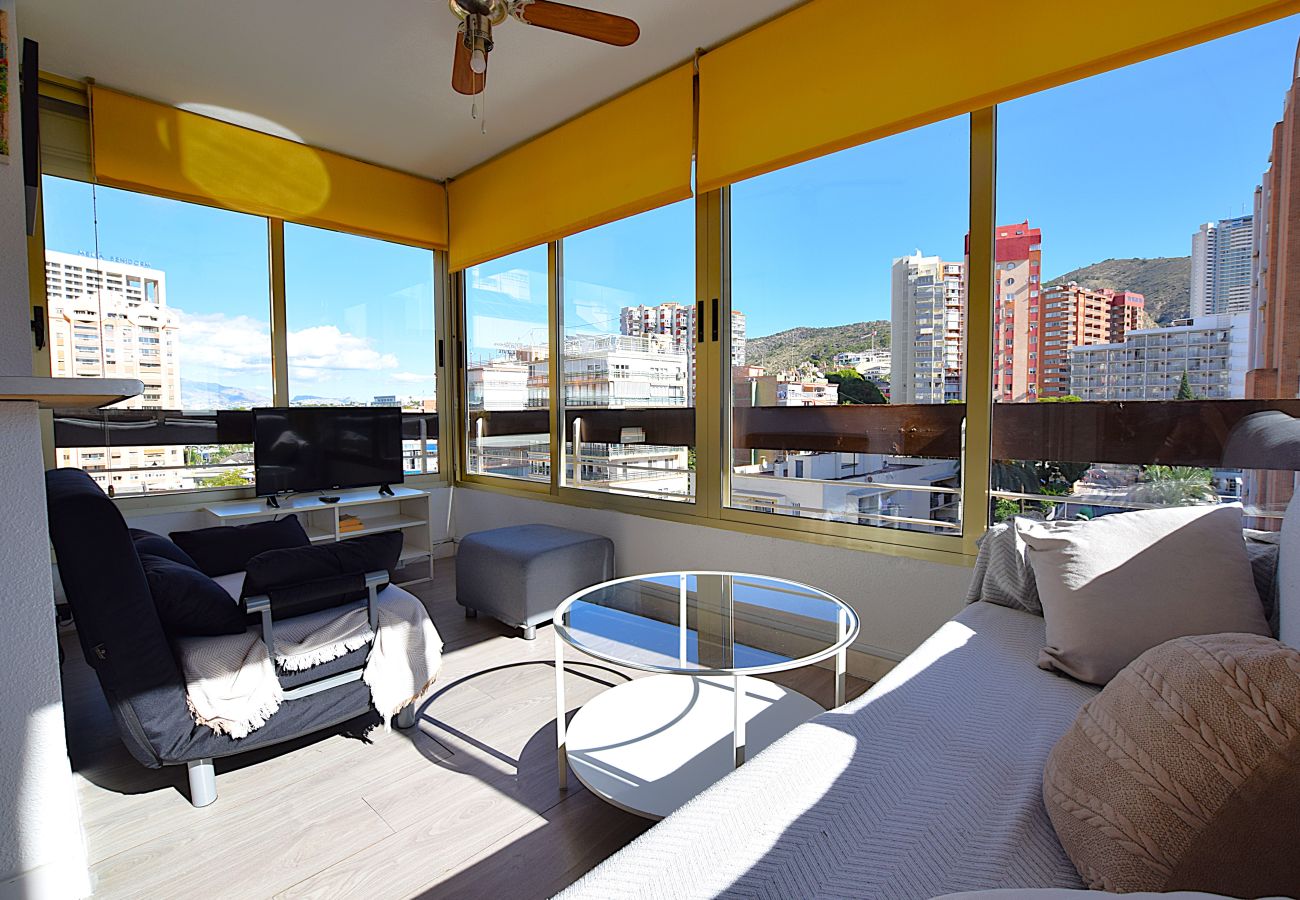 Ferienwohnung in Benidorm - Wohnung mit Pool und Parkplatz in Benidorm, 500 Meter von der Playa de Levante entfernt