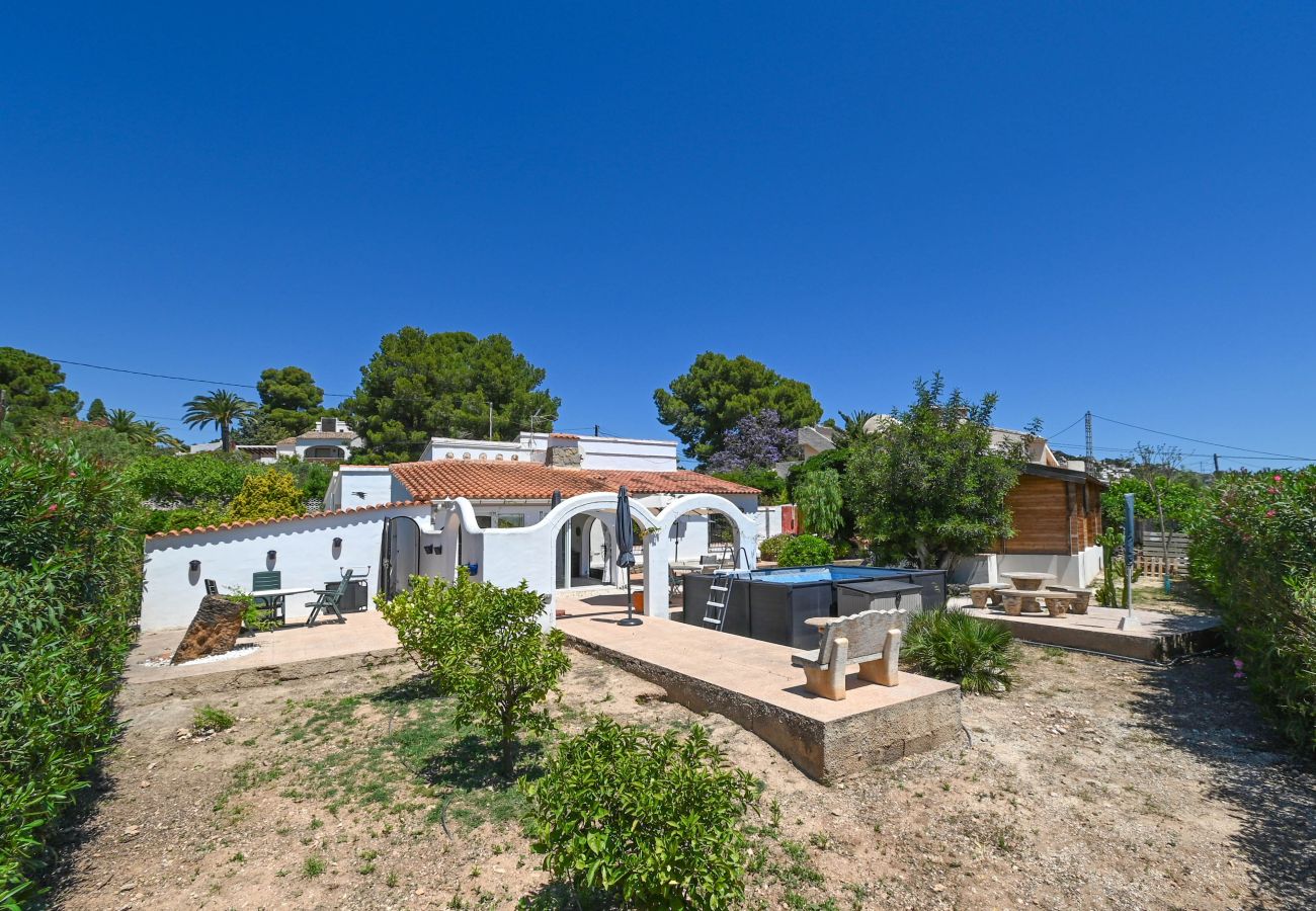 Ferienhaus in Benissa - Charmantes Ferienhaus mit Gästehaus, Swimmingpool und herrlicher Aussicht