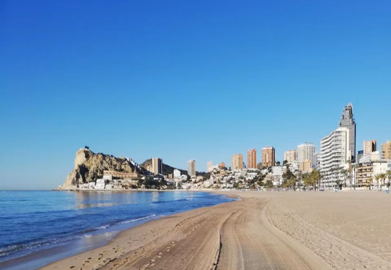 Appartement à Benidorm - Appartement confortable à Benidorm, à 500 m de la plage de Levante