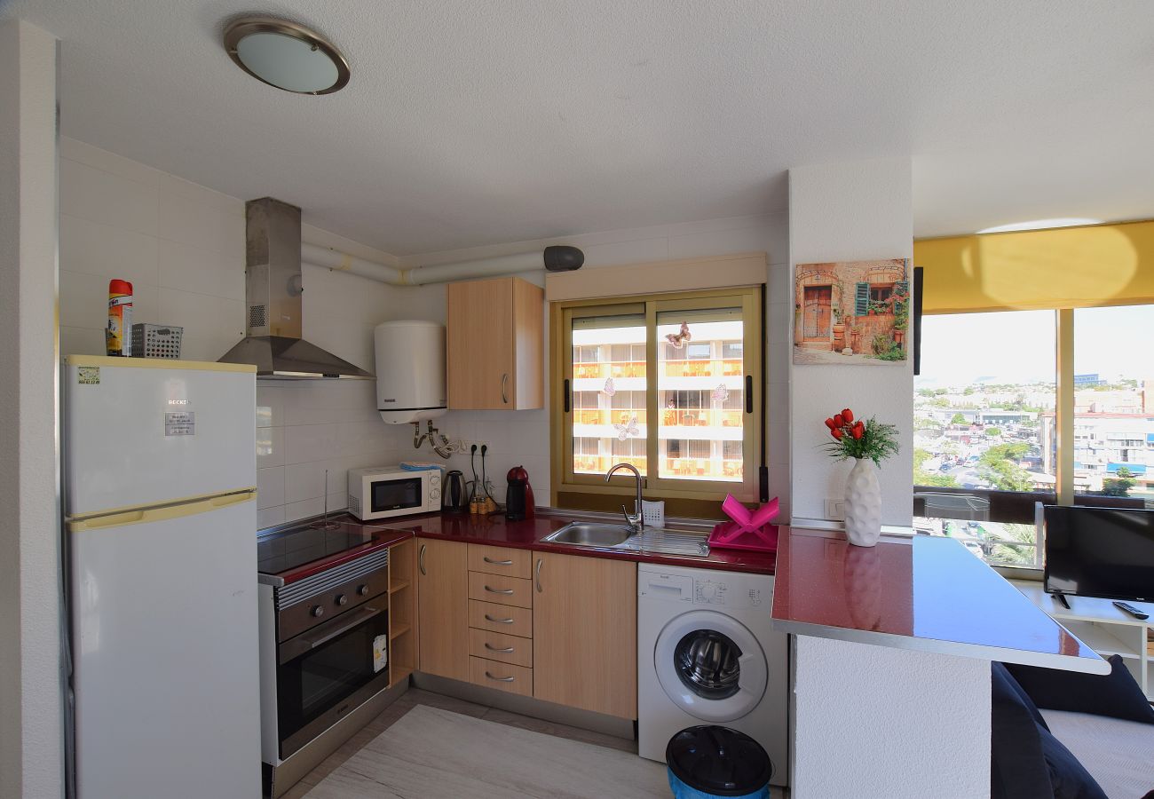 Appartement à Benidorm - Appartement confortable à Benidorm, à 500 m de la plage de Levante