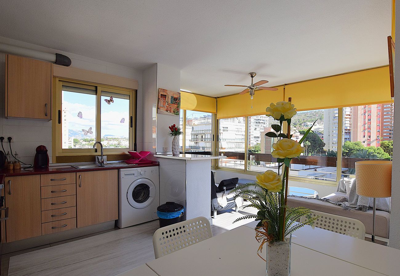 Appartement in Benidorm - Gezellig appartement in Benidorm op 500 meter van Playa de Levante